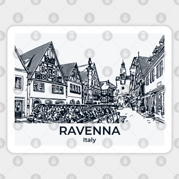 Ravenna - Italy Magnet by Lakeric